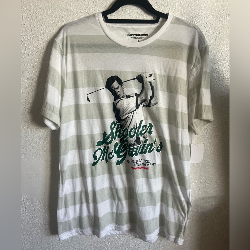 Shooter McGavin's Striped T-Shirt